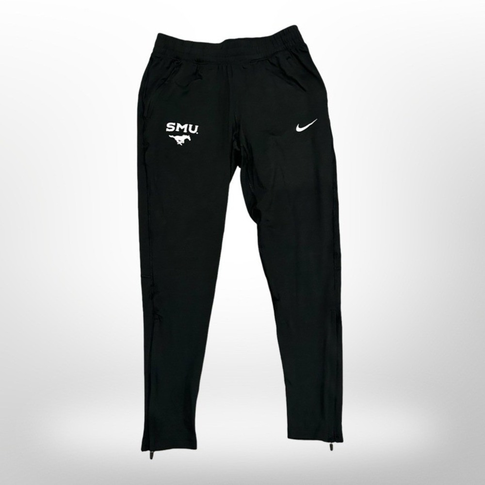 Nike SMU Mustangs Dri-FIT Pants Black Athletic Track Women Small NWOT AJ3662-010 - Picture 3 of 10